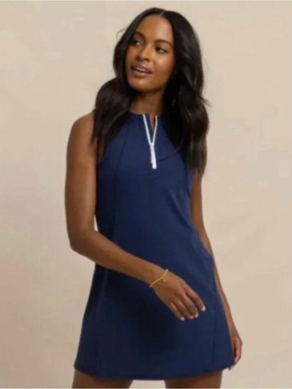 Southern Tide Frances Zip Front Dress i